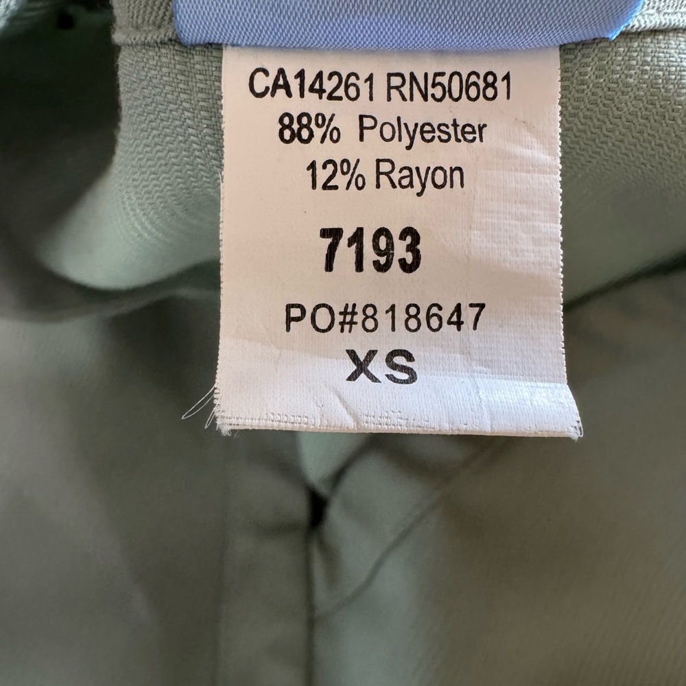 Barco Classic Cord Women’s Medical Scrub Set In Olive Green - Picture 5 of 16